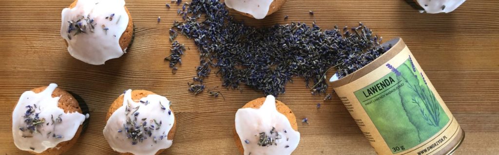 Babeczki lawendowe